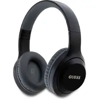 GUESS , Kabelloses Bluetooth 5.3 Headset Classic mit Logo, Schwarz