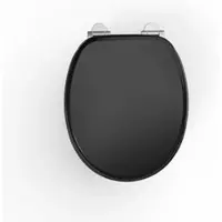 K&H MDF WC-Sitz Soft Touch schwarz