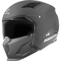 Bogotto Radic 22.06 Helm, schwarz matt, L