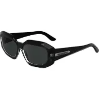 Karl Lagerfeld Damen-Sonnenbrille im Cat-Eye-Stil, rechteckig, abgewinkelt, KL6167S