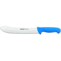 Arcos Metzgermesser Farbe - Prof 292723 aus Nitrum-Edelstahl und mango Ergonomisches blaues Polypropylen mit 25 cm Klinge, Vitrine