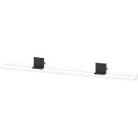 Duravit Sivida Ablage, Halterung Diamantschwarz Matt, 1280x115x35mm, SV74350BD180000
