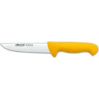 Arcos Metzgermesser Farbe - Prof 291500 Edelstahl Nitrum und mango ergonomische gelbe Polypropylenklinge und 16 cm Klinge, Vitrine