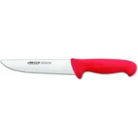 Arcos Fleischermesser Farbe - Prof 291622 Edelstahl Nitrum und mango ergonomisches Polypropylen rot und 18 cm Klinge, Vitrine