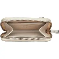 Golden Head Leder Geldbörse Cayenne RFID Protect Zipped Wallet Cream creme