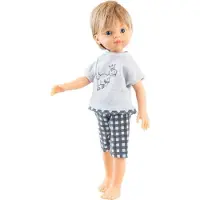 Paola Reina Puppe Amigas Ivan 32cm - Spielzeugpuppe Vinyl Mehrfarbig
