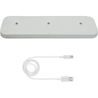 Enovalite 3er Ladestation ELED900400, für Akku-Tischleuchten, weiß