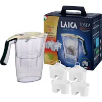 Laica Filterkaraffe J9059A 2.3L Grün mit 4 Bi-Flux Filtern