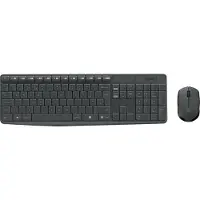 Logitech MK235 Tastatur Set Maus Wireless Kabellos Keyboard QWERTY US Layout