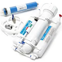 Naturewater 3 stufige Umkehrosmose RO – 190 l/Tag 50 GPD – Osmose Entmineralisierung – Umkehrosmoseanlage Wasserfilter für Trinkwasser