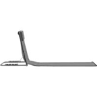 vidaXL "Liegestuhl 2er Set HOMMIE - Gartenliege - Klappbare Strandmatte- Stahl und Stoff Grau - 160x53x47 cm NeuMöbel 6345936