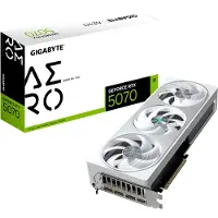 Gigabyte GeForce RTX 5070 AERO OC 12G Grafikkarte, GeForce RTX 5070, 12 GB, GDDR7, 192 Bit, 7680 x 4320 Pixel, PCI Express x16 5.0