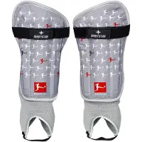 Derbystar Bundesliga Protect Schienbeinschoner Uni grau schwarz rot XXS