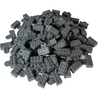 LEGO 2x4 Magnetstein Magnet Dunkelgrau - 74188c01 NEU! Menge 10x