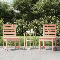 vidaXL "2026 Promotion" Gartenstühle 2 Stk. - Hohe Qualität - 50x48x91,5 cm Massivholz Douglasie - Gartenstühle CC29004