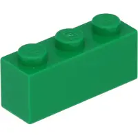 LEGO 100 Stück 3622 Stein Brick 1x3 Part Basic Steine 100 Grün