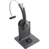 Cisco 561, Kabellos, Büro/Callcenter, 50 - 18000 Hz, 74,5 g, Kopfhörer, Schwarz, Grau