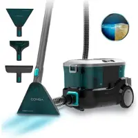 Cecotec Conga CarpetClean 10000 EasyHome, 800 W, Zylinder-Vakuum, Trocken&Nass, Beutellos, 3 l, HEPA