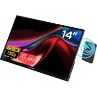 Verbatim 32088, 35,6 cm (14"), LED, 1920 x 1080 Pixel, Full HD, 16:9, 6 ms