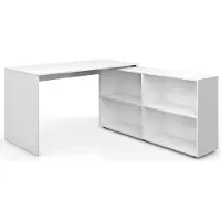 Vicco Eckschreibtisch FlexPlus Weiß 137 x 60 cm, Model 29314