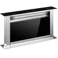 Klarstein Downdraft-Dunstabzugshaube, Versenkbare Abzugshaube, Leise Dunstabzugshauben mit Filter, Dunstabzugshaube 60cm, Umluft/Abluft Dunsthaube mit 10 Stufen, Dunstabzug 576 m³/h Luftstrom