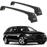 TURTLE DACHTRÄGER AIR-2 , Schwarz AUDI A4 AVANT (B9) 2016 - 2024 (Kombi)