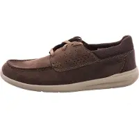 Clarks Mokassin Schnürschuhe Gorwin Moc Herren 31353230313336 Braun 44 1/2 EU
