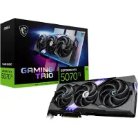MSI GAMING GeForce RTX 5070 Ti 16G TRIO OC, GeForce RTX 5070 Ti, 16 GB, GDDR7, 256 Bit, 7680 x 4320 Pixel, PCI Express 5.0