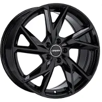 CARMANI Felge 23 Rudi 8 Zollx18 Zoll ET39 5x112 black CA230818H839B kompatibel mit Audi A4 A6 A8