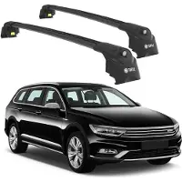 TURTLE DACHTRÄGER AIR-2 , Schwarz VOLKSWAGEN PASSAT ALLTRACK (B8) 2015 - 2024