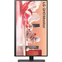 LG 27BA75QB-B.AEU, 68,6 cm (27"), 2560 x 1440 Pixel, Wide Quad HD, LED, 5 ms, Schwarz