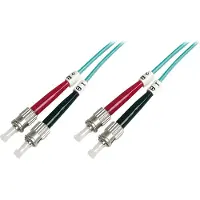 Digitus LWL Multimode OM 3 Patchkabel, ST / ST, 10 m, I-VH, OM3, ST, ST