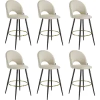 TecTake Barstuhl Sachel 49 x 58 x 110 cm, Belastbarkeit 120 kg