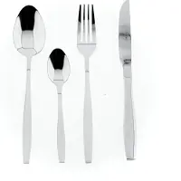 Almina 84 teiliges Besteckset Essbesteck Edelstahl 18/10 für 12 Personen