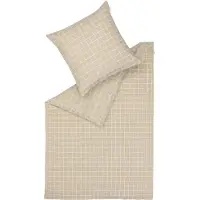 Schöner Wohnen Kollektion SCHÖNER WOHNEN Bettwäsche-Garnitur Just Farbe sand Größe 135x200+80x80 cm