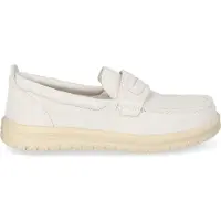 HeyDude Wally NXT Herren Wildleder-Loafer Egret/Wood Ash Größe 44