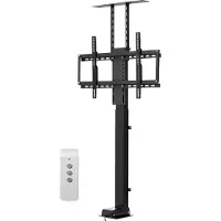 Vevor motorisierter TV-Hebeständer verstellbare Halterung TV-Hebeständer für 813-1178 mm Fernseher (54 kg belastbar), elektrische TV-Halterung mit Fernbedienung, TV-Ständer mit Max.VESA 60 x 40 cm