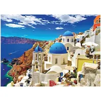 Eurographics Puzzle Santorini Griechenland 1000 Teile Jigsaw Puzzle