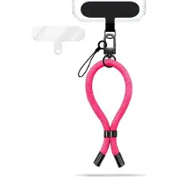 Nalia Wristy Edition - Lanyard Universal Handykette - Handgelenk-Schlaufe mit Metall-Karabiner - Hot Pink