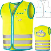Wowow - Crazy Jacket fluoreszierende Jacke, gelb S (Kind)