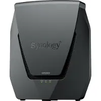 Synology WRX560, Wi-Fi 6 (802.11ax), Dual-Band (2,4 GHz/5 GHz), Ethernet/LAN, Schwarz