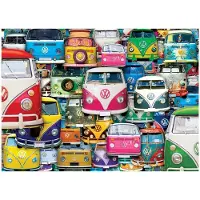 Eurographics Puzzle Volkswagen Bus: Funky Jam 1000 Teile