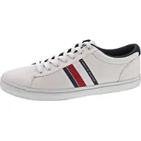 Tommy Hilfiger Sneaker in weiss für Herren, Größe: 44. Essential Stripes Detail Sneaker