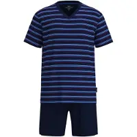Götzburg Pyjama Casual Bequem sitzend Shorty Klima Aktiv