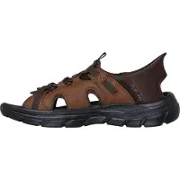 SKECHERS für Herren. 205181 Revolted Merrick Braun Schnürschuhe (44), Wohnung, Schnürsenkel, Lässig, Sportlich, Draußen
