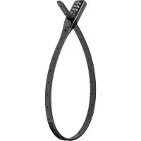 Axa Kabelschloss Zipper 53 cm - kompaktes Zahlenschloss für schnelle Sicherun....