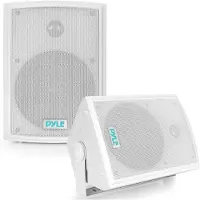 Pyle PDWR63, AC, Wandmontierbar, verkabelt, Terminal, 50 - 20000 Hz, Elfenbein