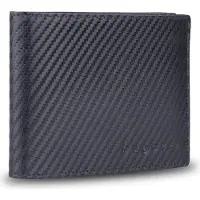 Bugatti Geldbörse Lima RFID Wallet With Flap Carbon Black schwarz