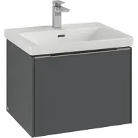 Villeroy & Boch V&B Waschtischunterschrank Subway 3.0 57,2x42,9x47,8cm, o LE/Gr AL gl, so gre.