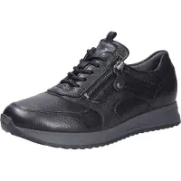 Waldlaufer Damen Schnürschuhe, schwarz(schwarz), Gr. 5